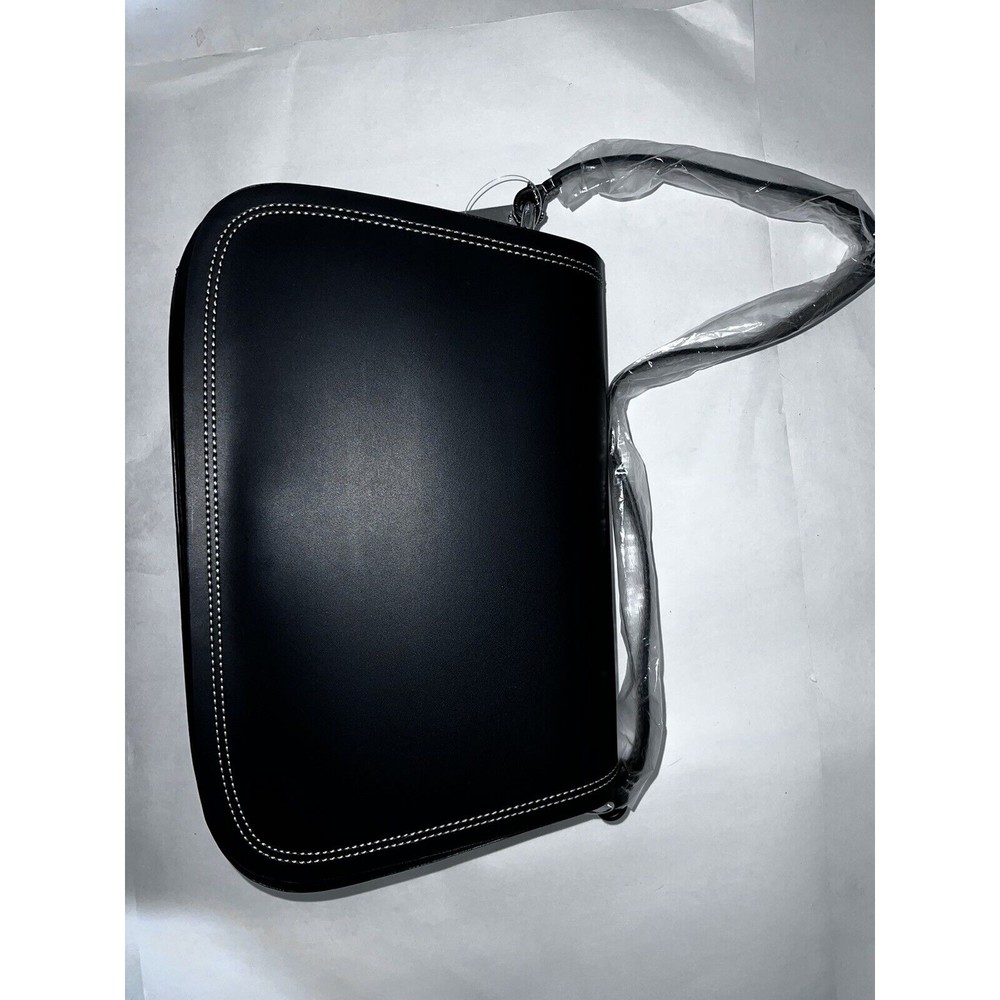 Charter Club Black Saddle Bag Handbag